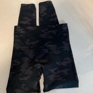 Spanx camo leggings